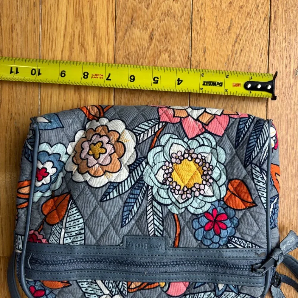 VERA BRADLEY Crossbody Bag Purse Quilted Cotton Tropical Evening
